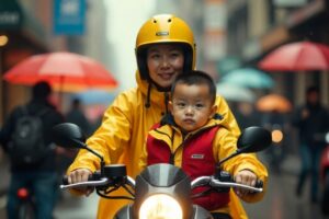 gilets airbag enfants