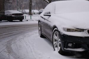 voiture et déneigements